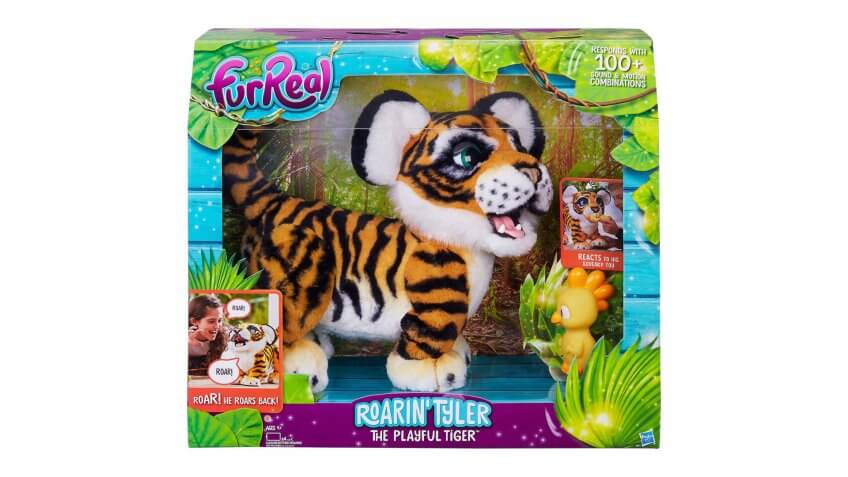 FurReal Friends Roarin’ Tyler the Playful Tiger.