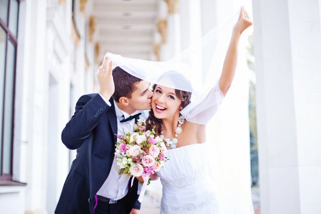 Insisting on Lavish Weddings bride and groom