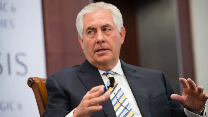 rex tillerson speaking