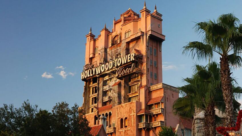 Tower of Terror ride - Disney's MGM - Orlando.