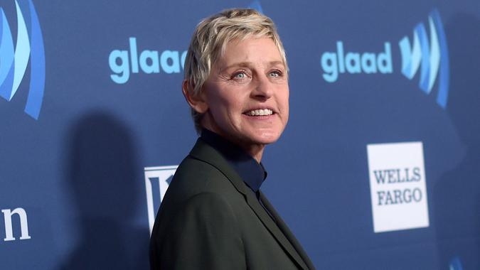 BEVERLY HILLS, CA - MARCH 21:  Comedian Ellen DeGeneres attends the 26th Annual GLAAD Media Awards at The Beverly Hilton Hotel on March 21, 2015 in Beverly Hills, California.