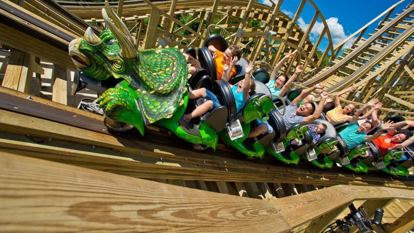 Roar O Saurus at Story Land New Hampshire