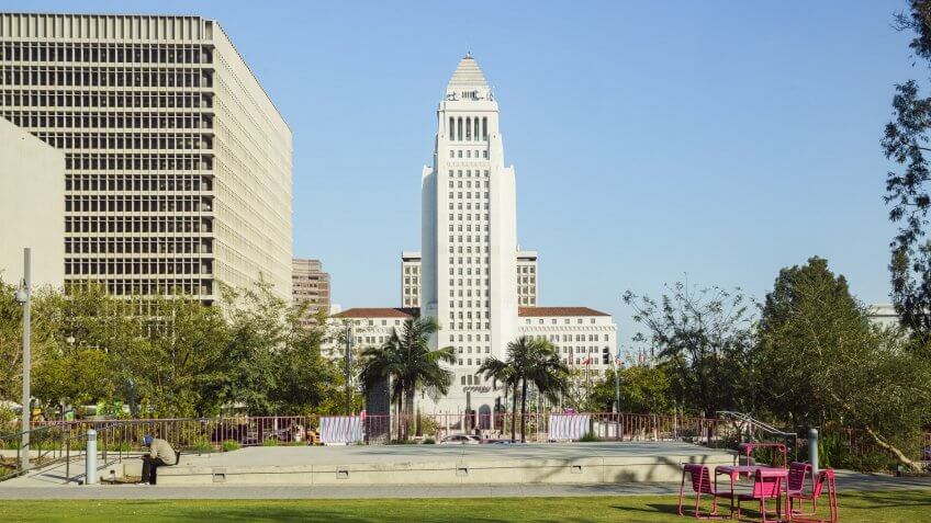 Grand Park Los Angeles California