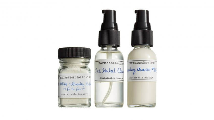 Farmaesthetics 3-Piece Lavender Facial-to-Go Set