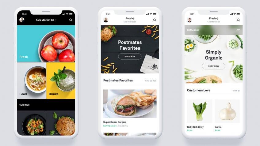 Postmates app