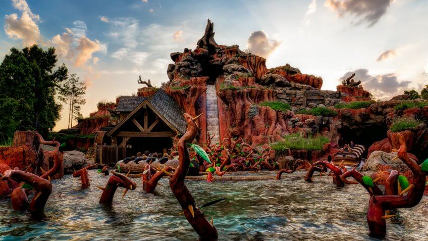 Splash Mountain at Disney World