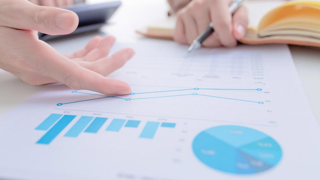 Save It in a Tax Free Investment Account close up of graphs