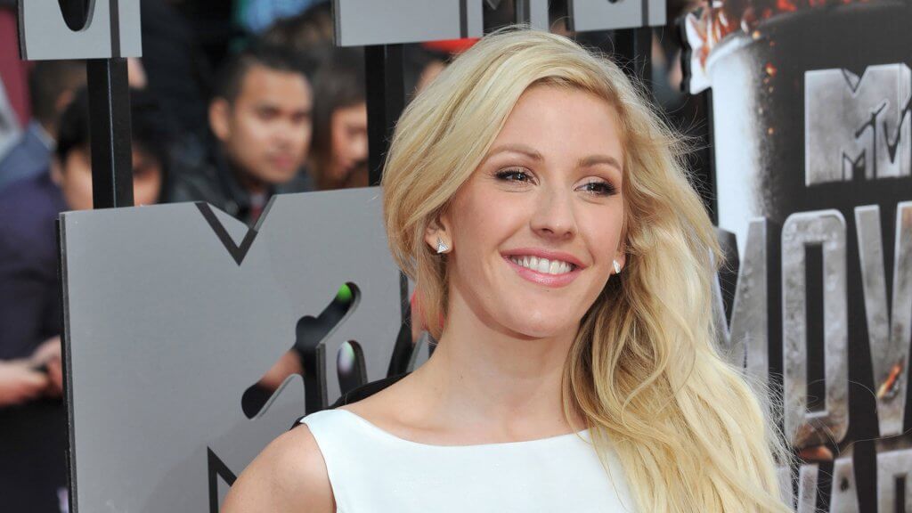 Ellie Goulding at MTV red carpet