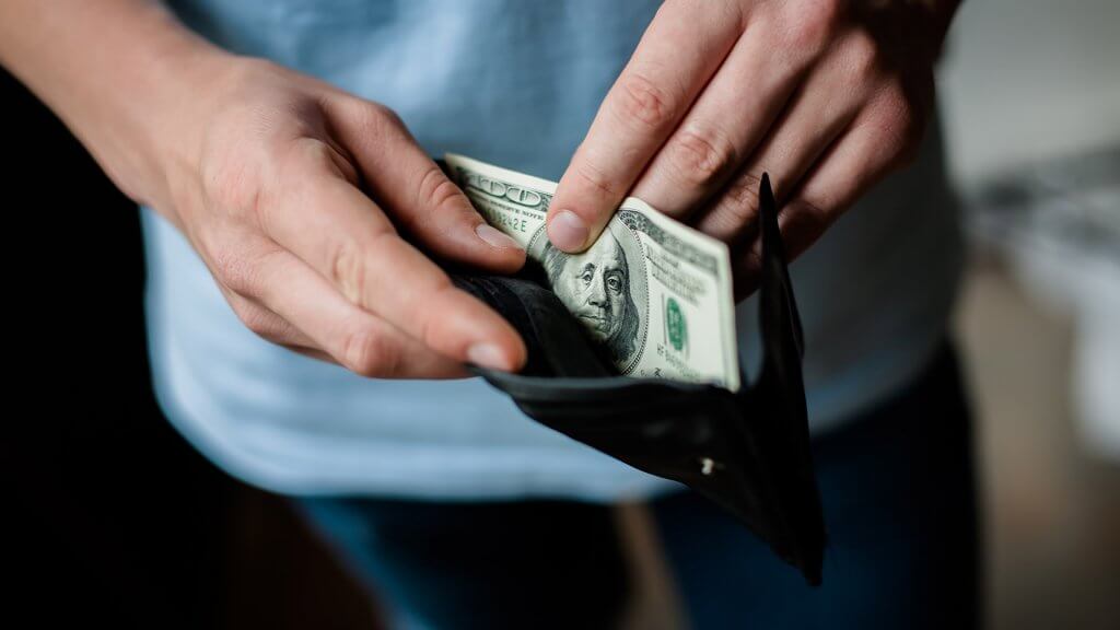 Use It as Normal Cash 100 bill in wallet
