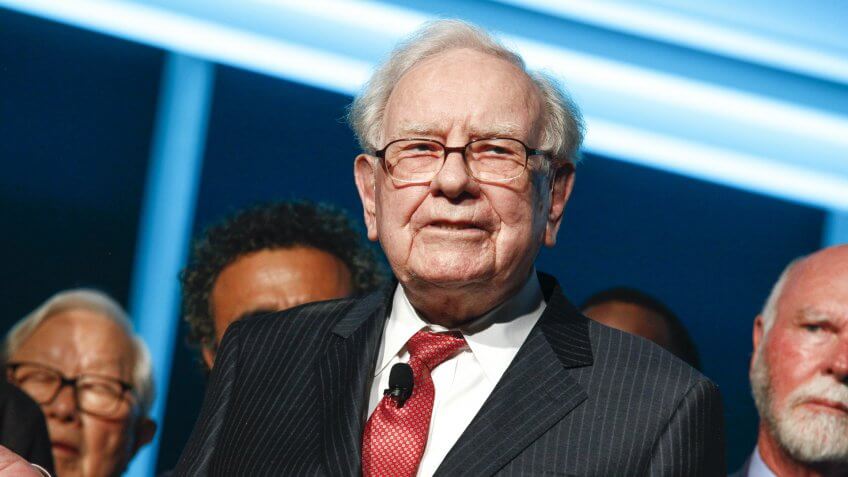 Mandatory Credit: Photo by Invision/AP/REX/Shutterstock (9067789au)Warren BuffettForbes 100th Anniversary Gala, New York, USA - 19 Sep 2017.