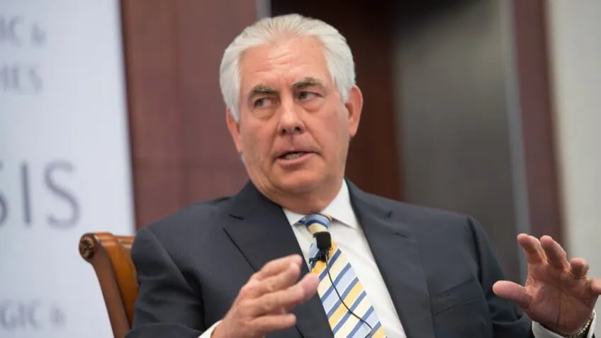 Rex Tillerson, Secretary of State