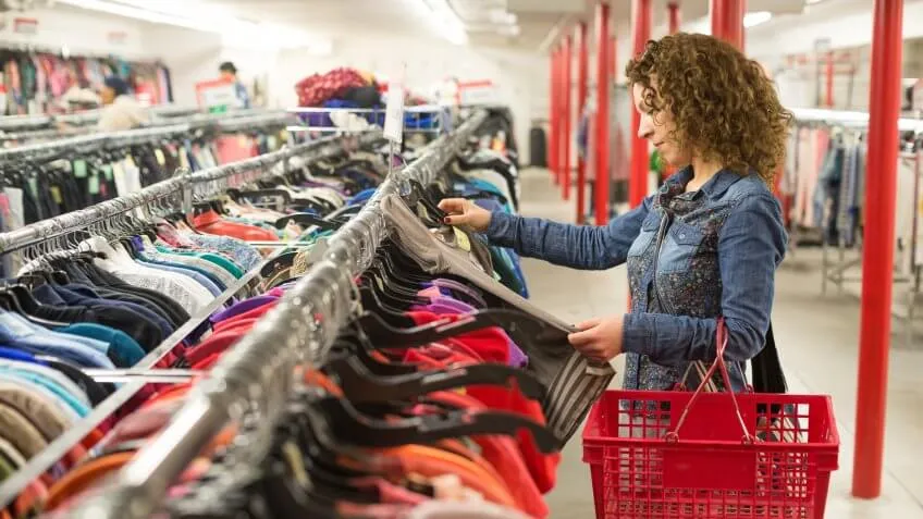 shopping for clothes