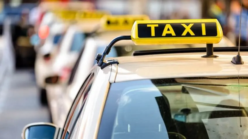taxi sign