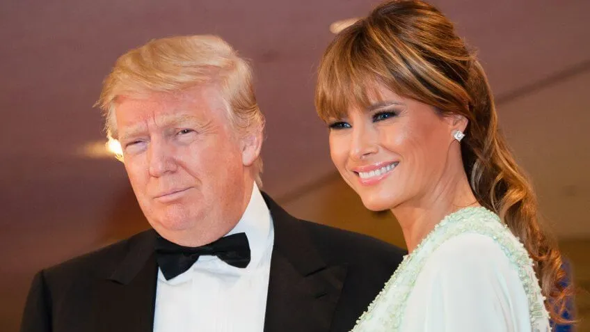 donald trump and melania trump