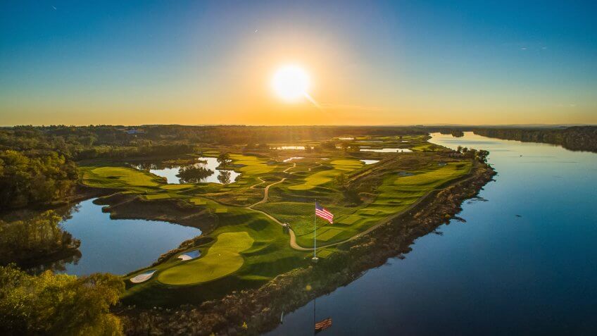 donald trump golf course washington dc