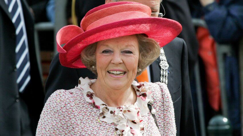 June 2008 - Queen Beatrix of the Netherlands during official public visit to the city of The Hague, Netherlands.