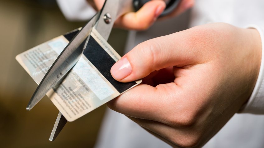 Credit Card, Debt, Cutting.