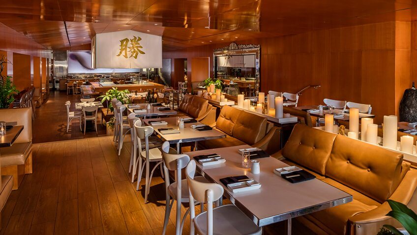 Katsuya on San Vicente Boulevard in Brentwood