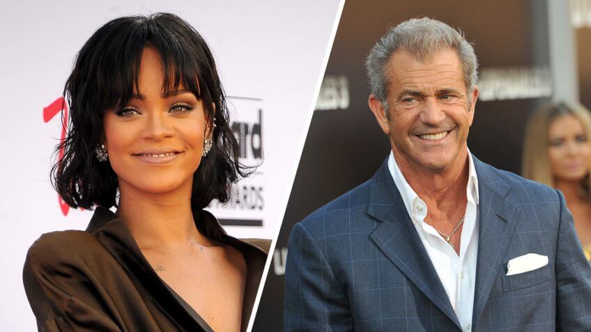 rihanna mel gibson