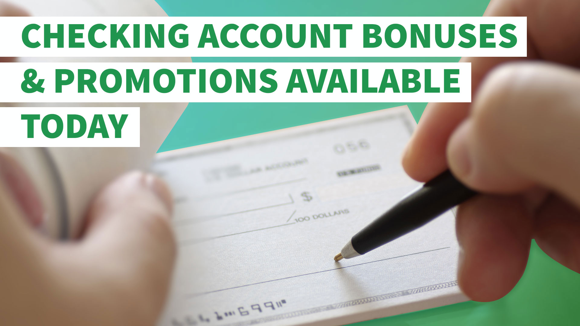 Best Checking Account Promos