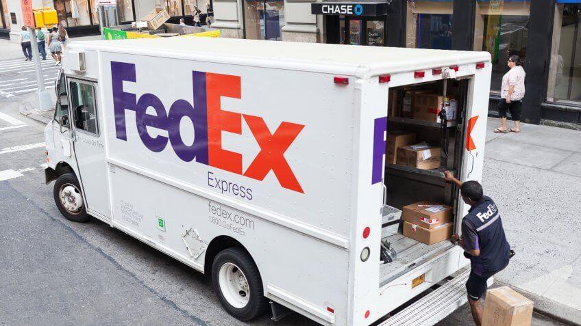 FedEx express truck