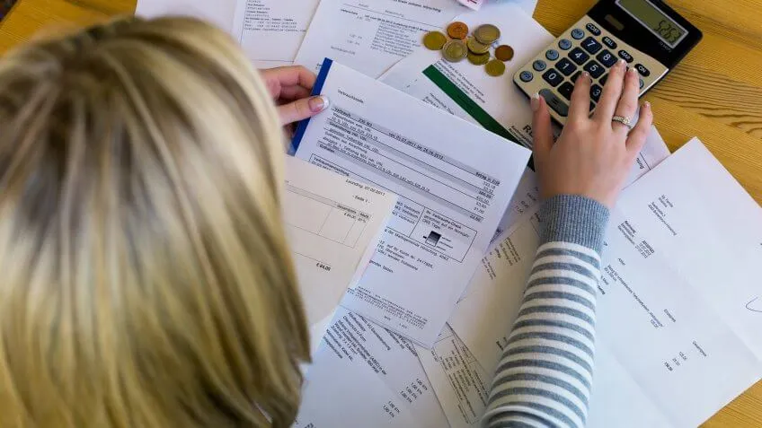 German, Horizontal, bills, taxes