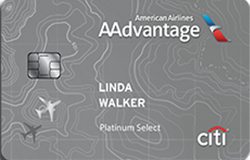 Citi AAdvantage Platinum Select World Elite MasterCard: 30,000 Miles