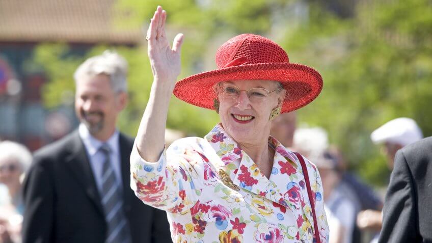 Queen Margrethe Alexandrine Ingrid Denmark