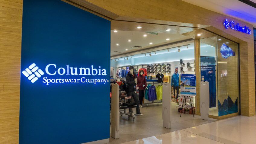 Columbia Sportswear Company storefront