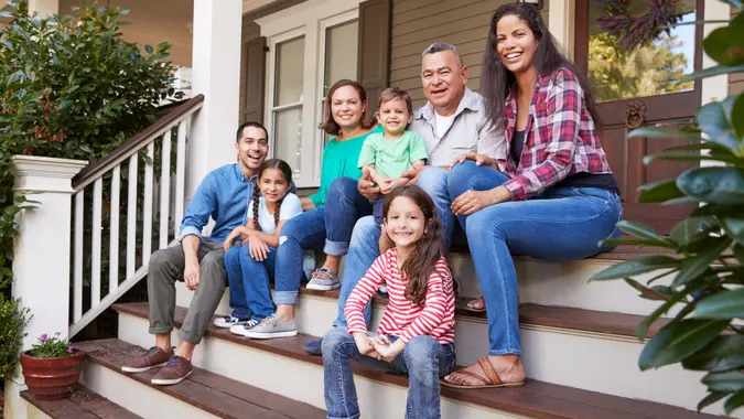 HOUSE, Home, baby boomers, family, front porch