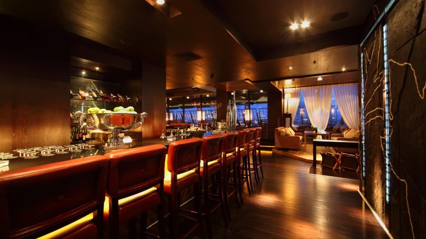 fancy bar lounge