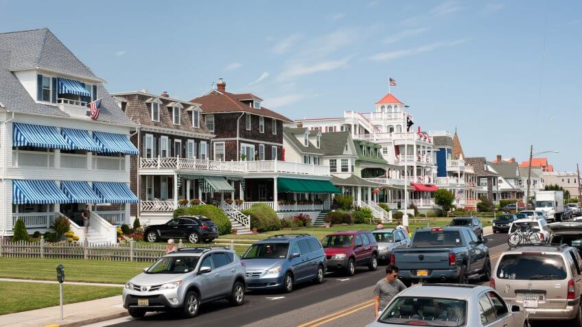 Cape May, USA - July 8, 2017.