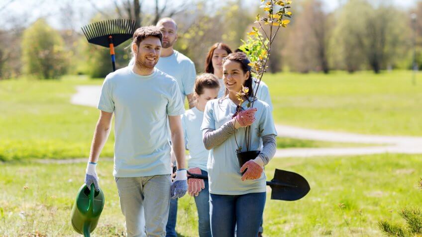 family gardening