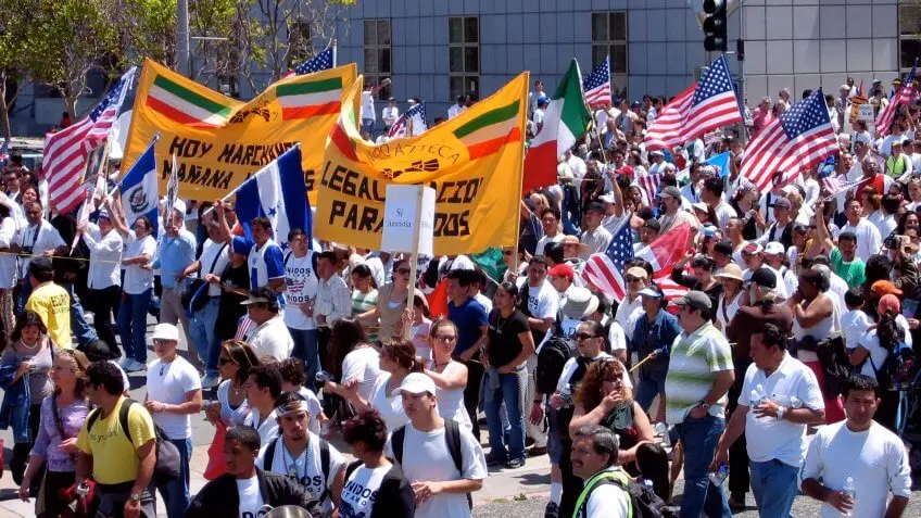 protesting for immigrants united states