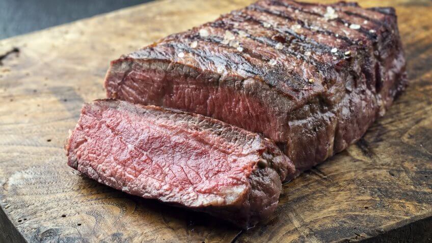 cooked Top Sirloin