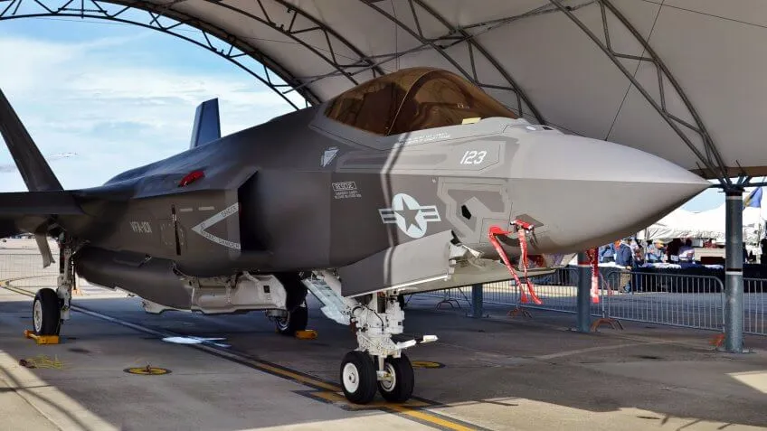 9. The price of a new F-35 jet has been reduced.