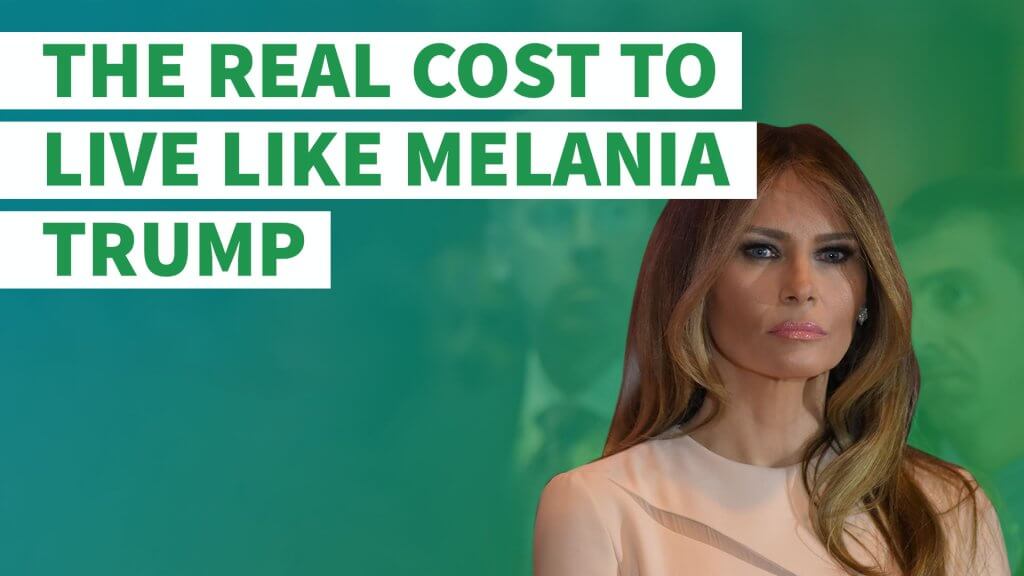 The Real Cost to Live Like First Lady Melania Trump | GOBankingRates