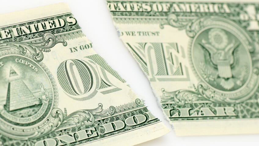 Three-quarters of a bill equals $1