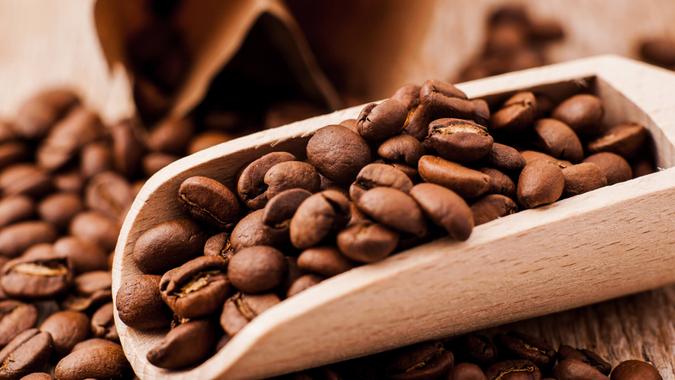 Commodities coffee beans