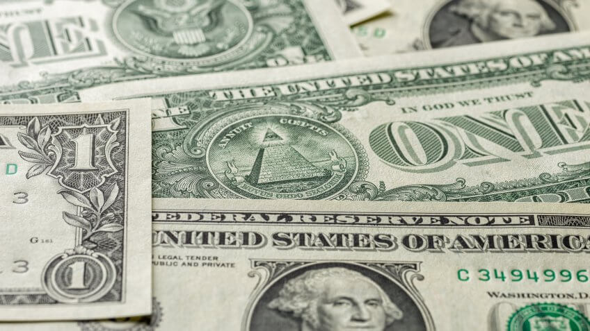 US dollar bills