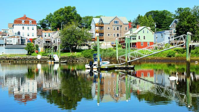 Pawtuxet Village is a section of the New England cities of Warwick and Cranston, Rhode Island.