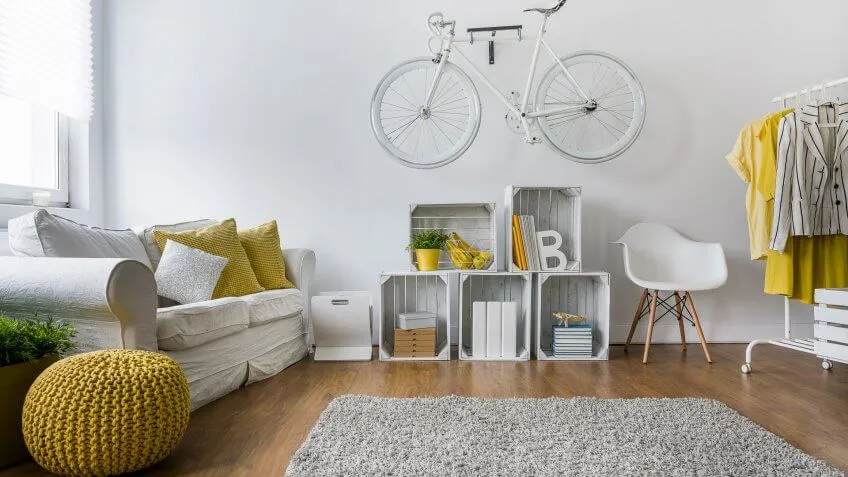 living room of a clean apartment