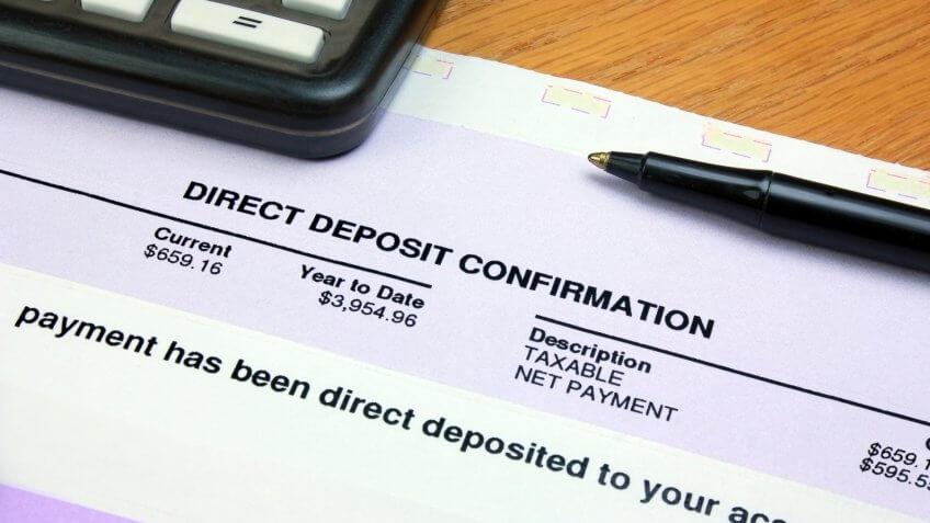 Set Up Direct Deposits Into Your Savings