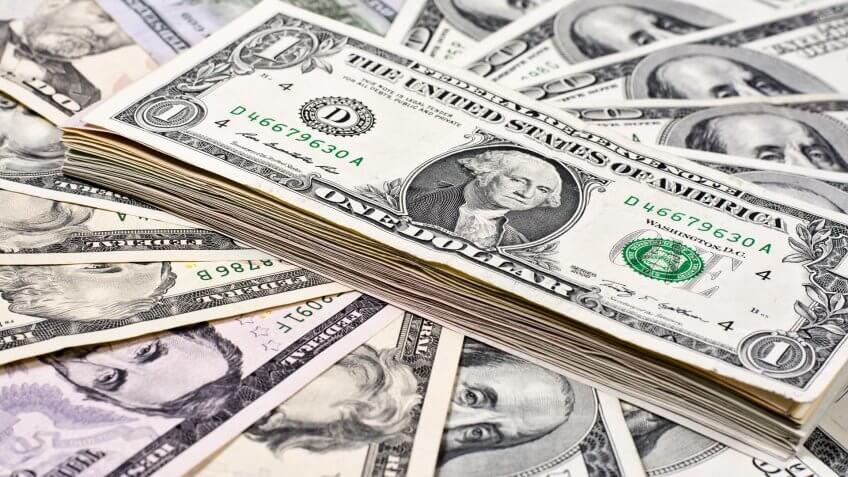 The $1 bill is the most common bill