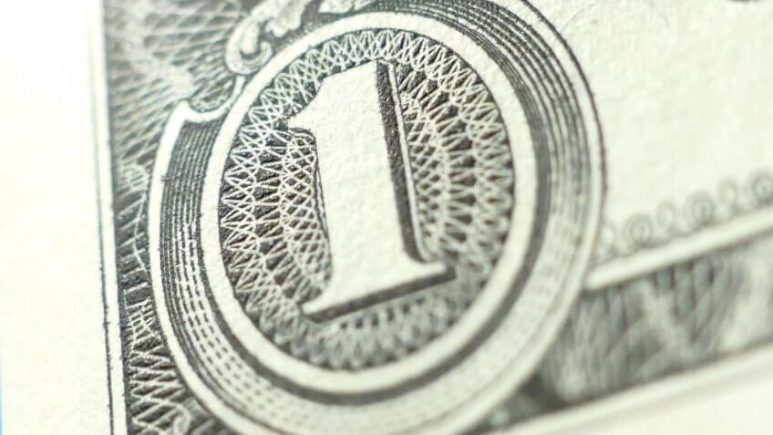 The dollar bill costs only 5.4 cents to make