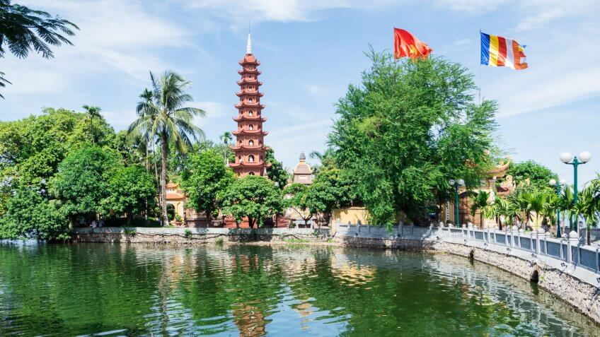 San Francisco to Hanoi, Vietnam