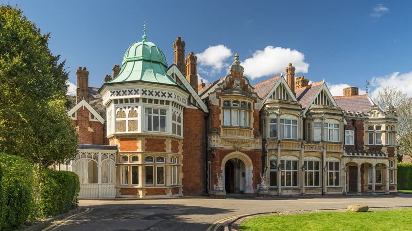 Bletchley Park in Milton Keynes, Buckinghamshire, England