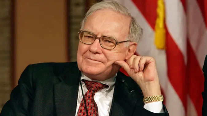 WASHINGTON - MARCH 13:  Warren Buffett, chairman and CEO of Berkshire Hathaway Inc.