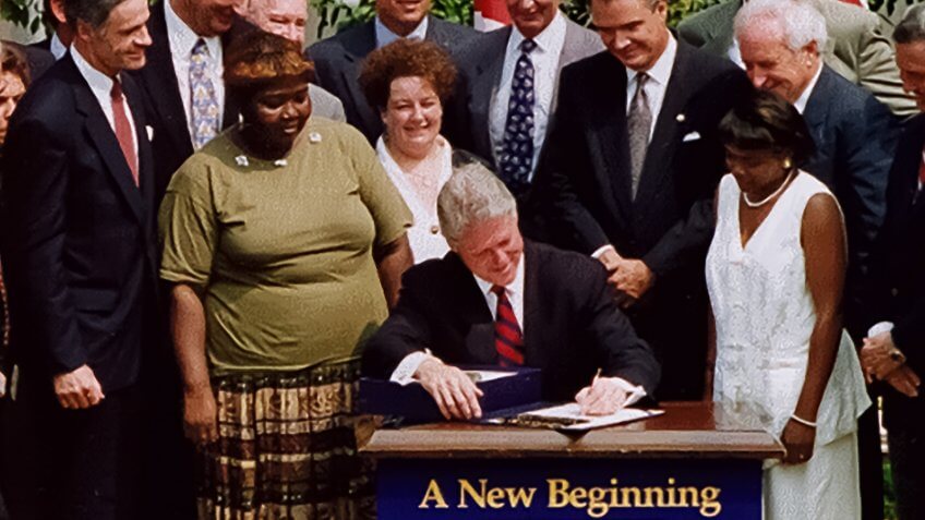 12114, Bill Clinton, Horizontal, Social Security Administration, USA, america, president