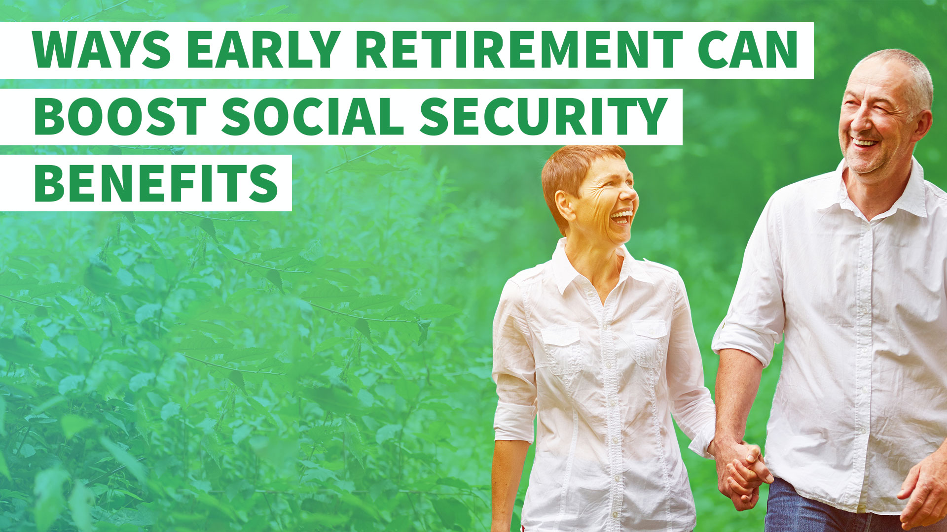 Early retirement for social security 